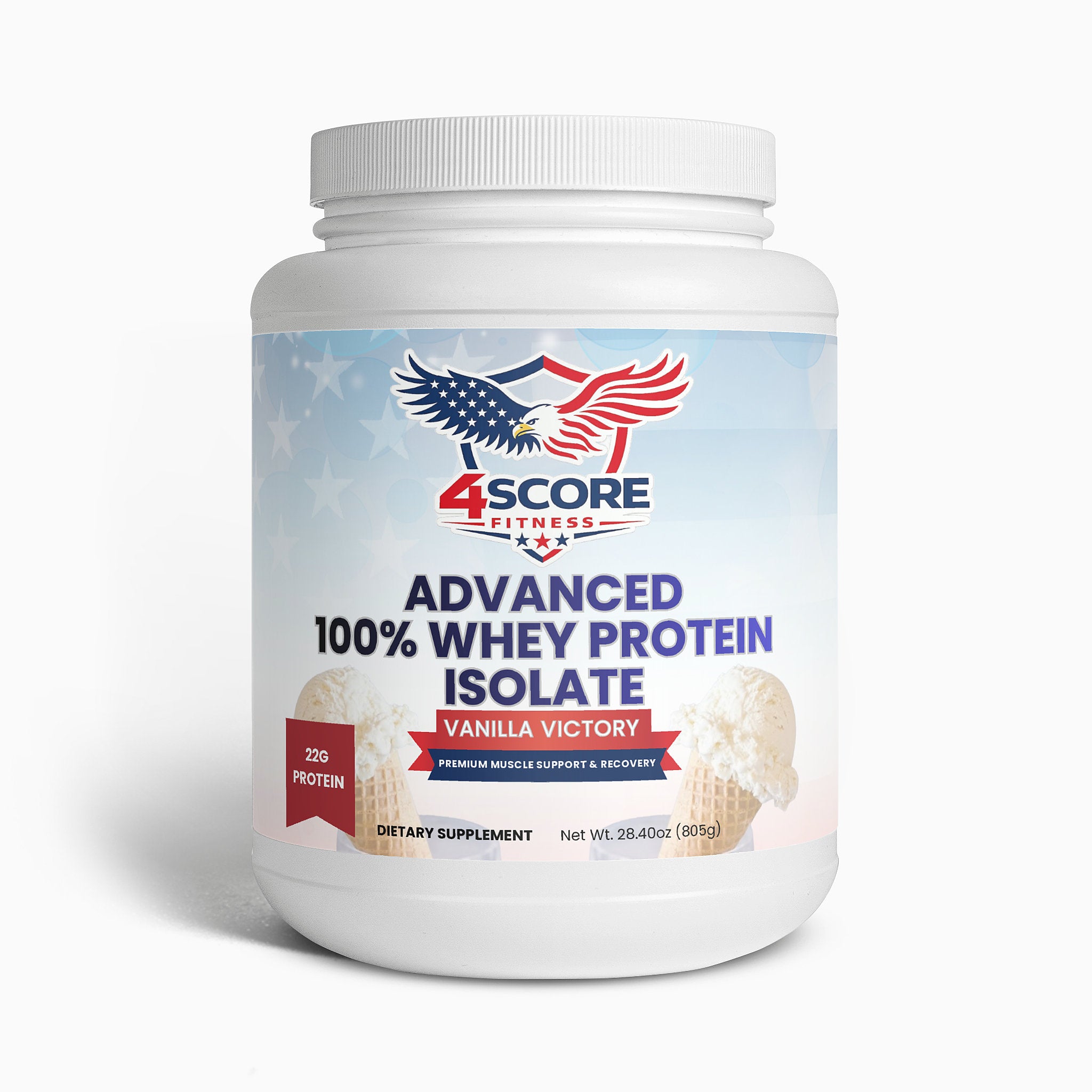 Advanced 100% Whey Protein Isolate (Vanilla)