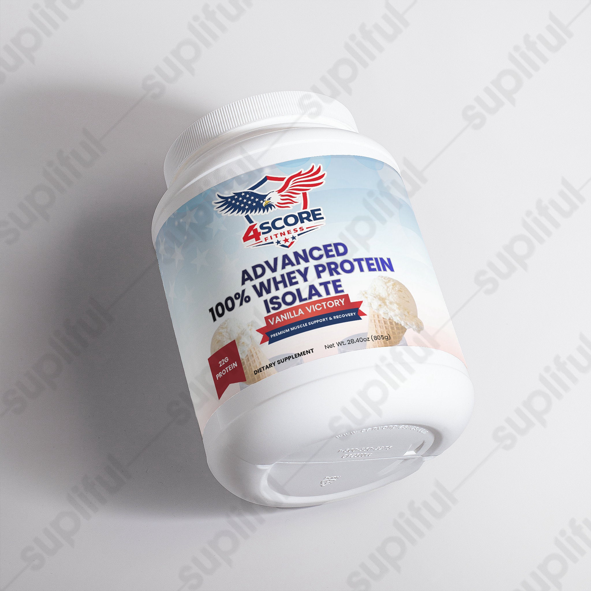 Advanced 100% Whey Protein Isolate (Vanilla)