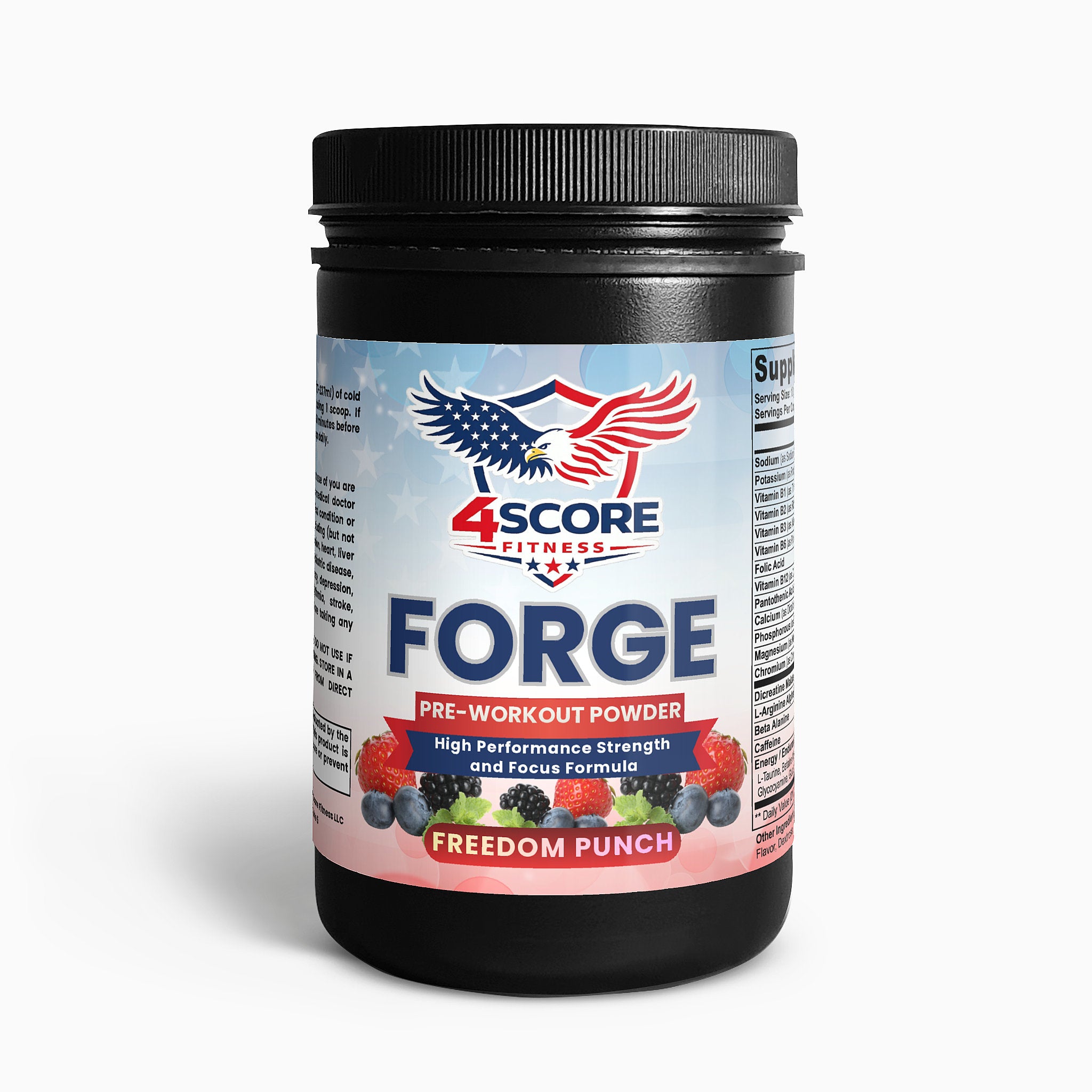 Nitric Shock Pre-Workout Powder (Fruit Punch)