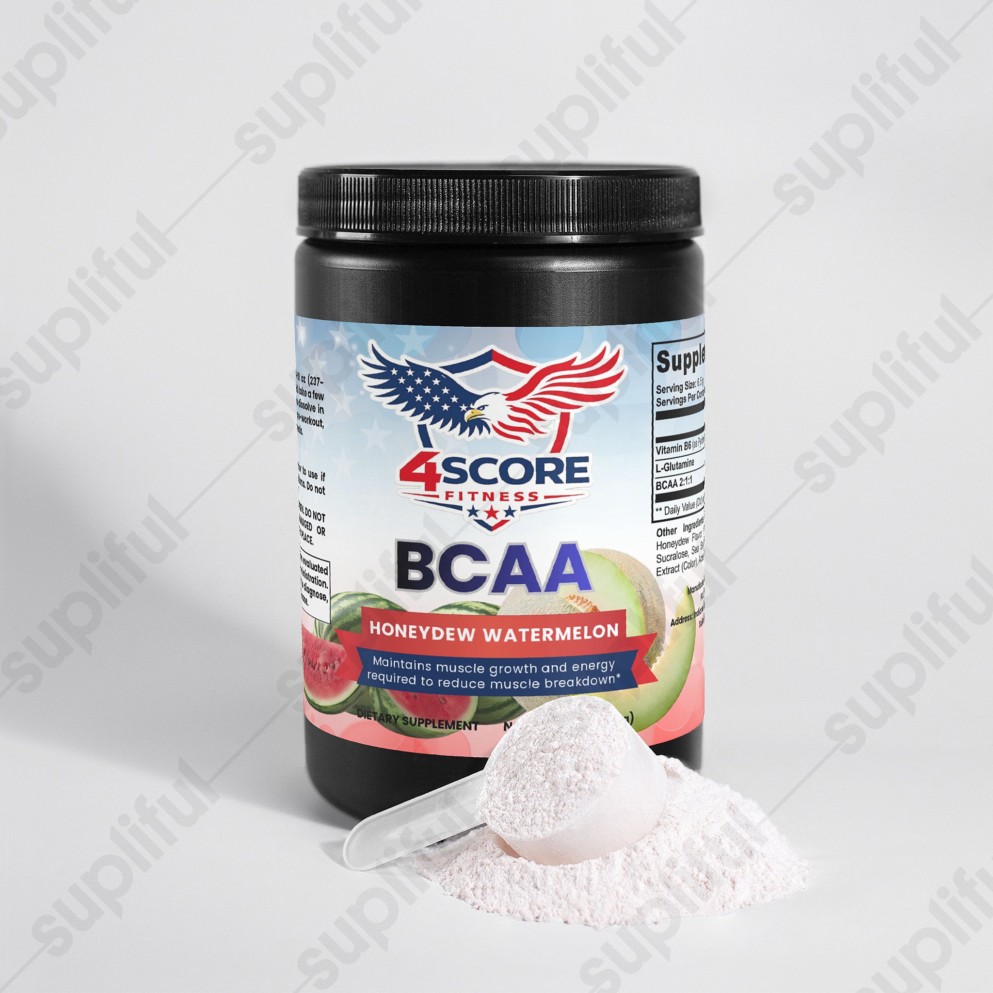 BCAA Post Workout Powder (Honeydew/Watermelon)