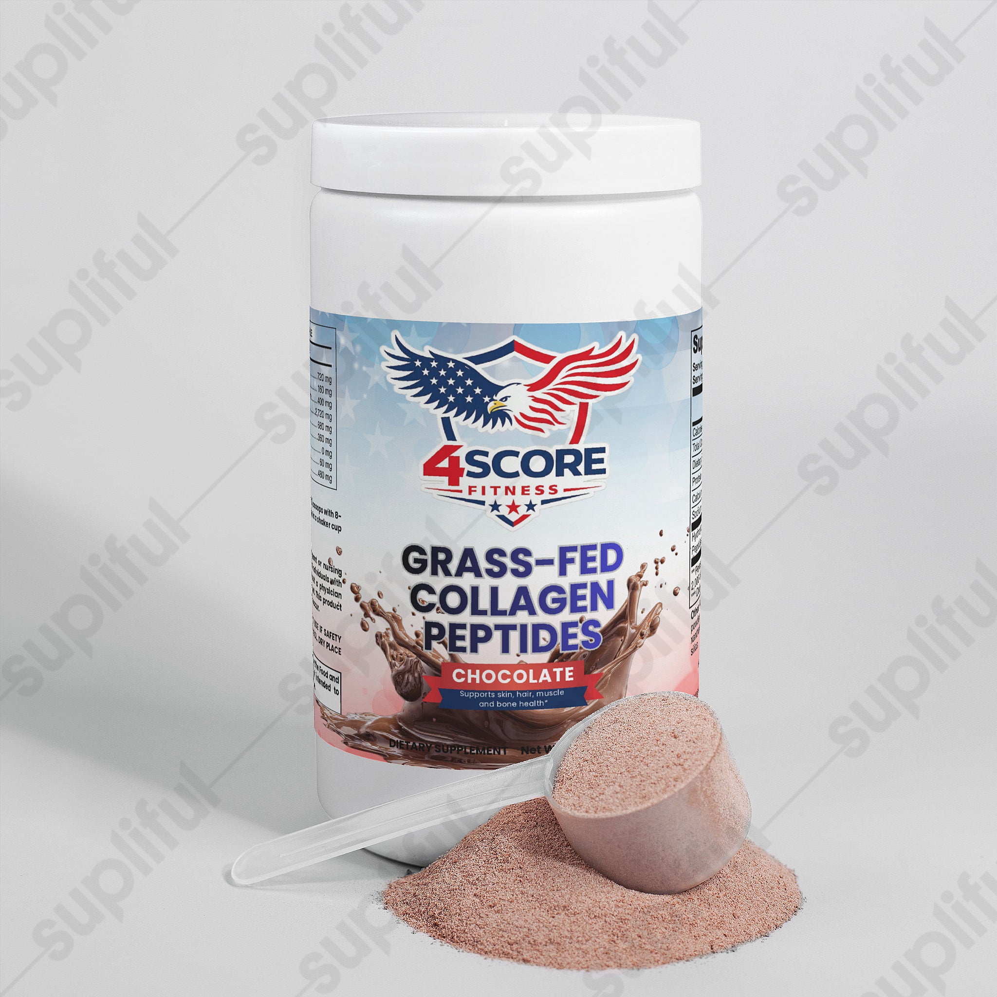 Grass-Fed Collagen Peptides Powder (Chocolate)