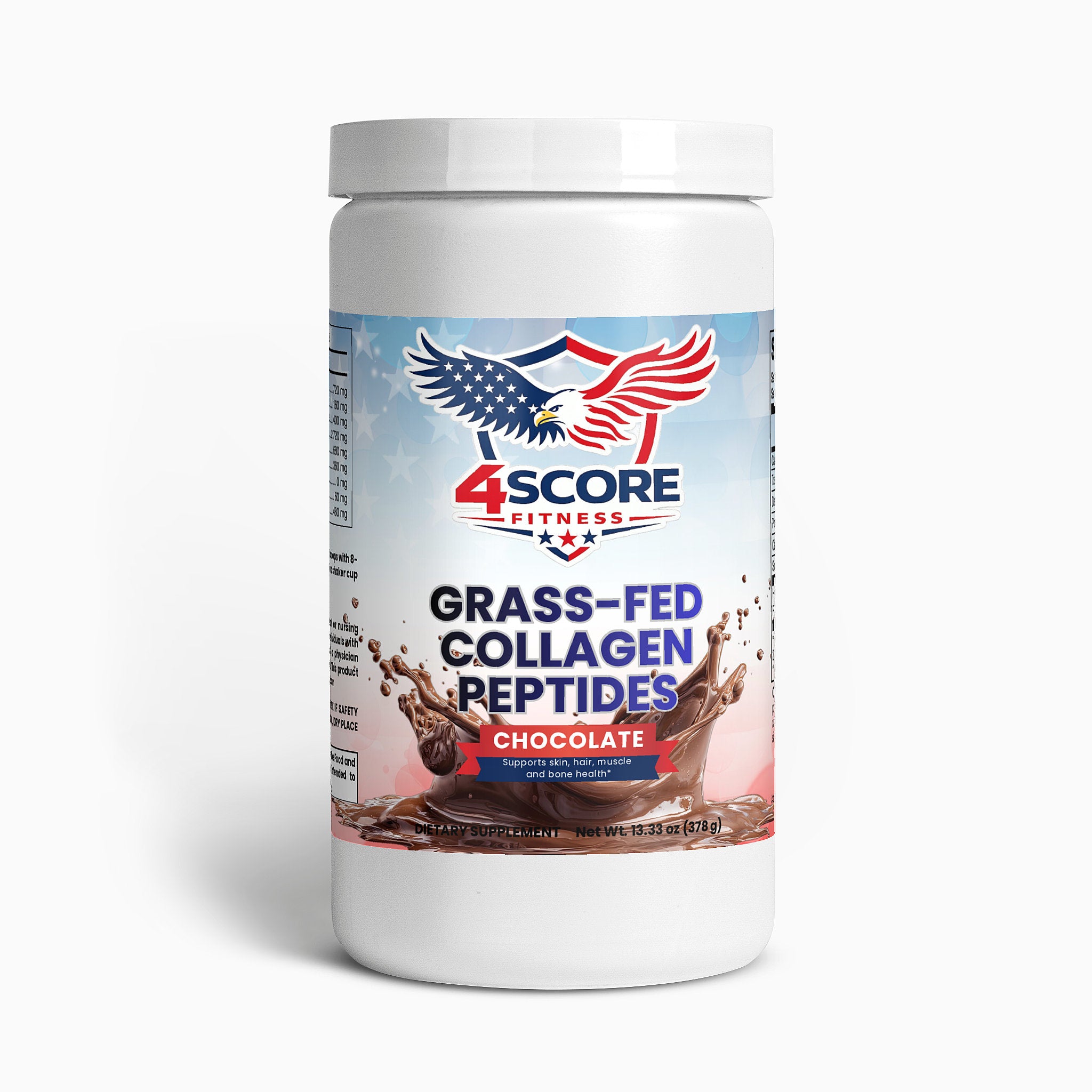 Grass-Fed Collagen Peptides Powder (Chocolate)