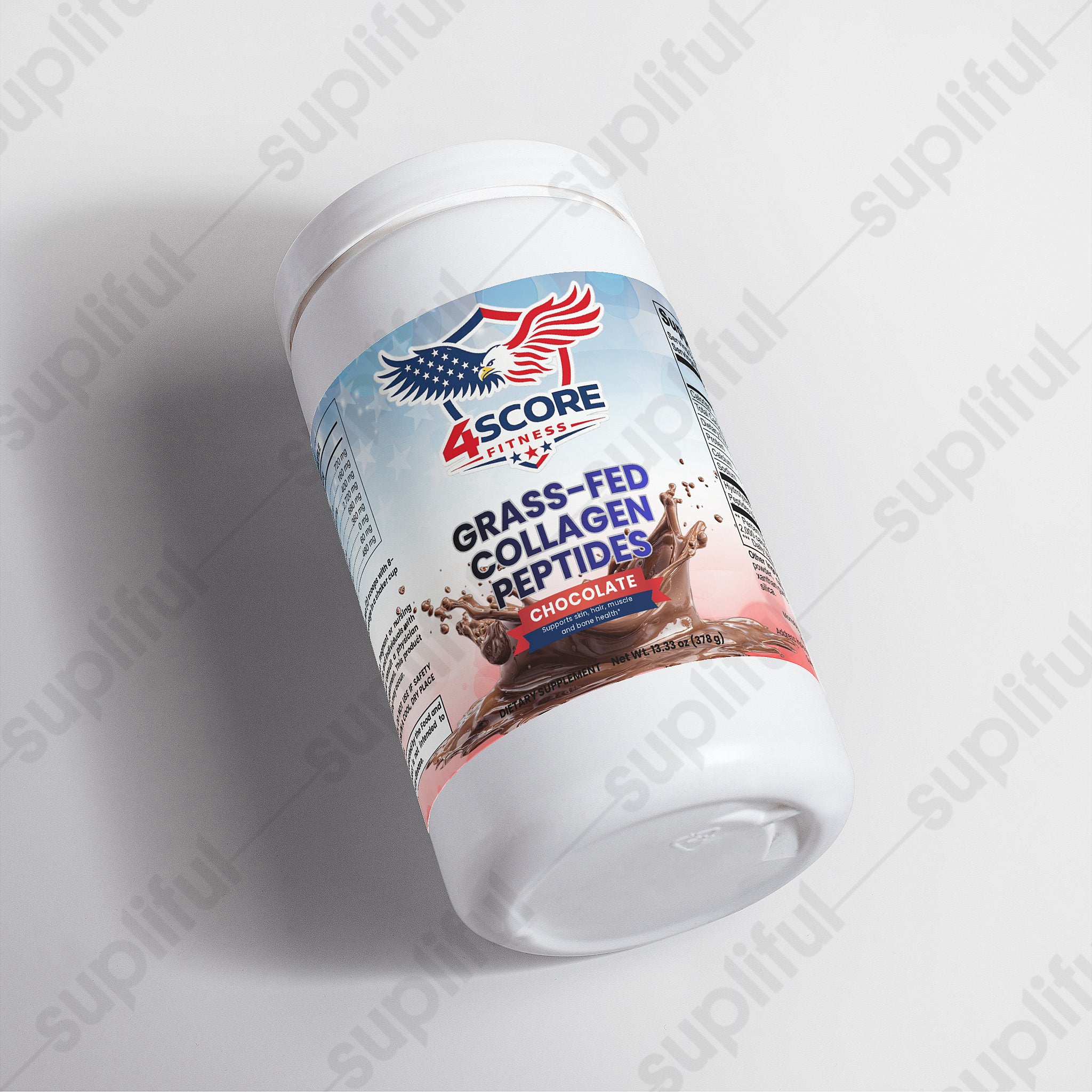 Grass-Fed Collagen Peptides Powder (Chocolate)